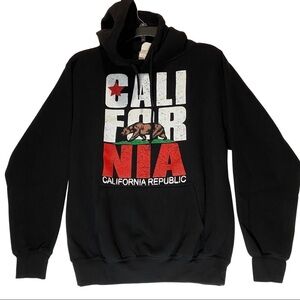 Three Layed By‎ Andson Apparel Men’s Black Size S California Republic Hoodies